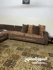  4 كنب كورنر نظيف مستعمل