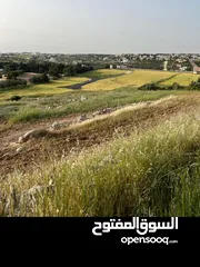  9 ارض سكنية  للبيع طريق المطار بالقرب من فلل جرين لاند بمساحة ( 1801 م ) في ناعور
