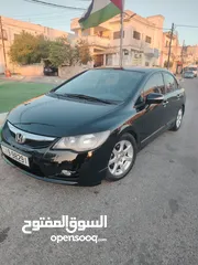  2 هوندا سيفيك 2009 هايبرد وارد اروبي  فحص كامل بحالة الوكاله