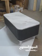  24 طاولات وسط خشب ودهان مكون من ثلاث قطع او حسب الطلب جميع احجام مع إمكانية تغير الون