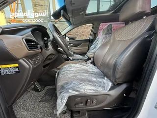  6 فرصة نادرة – Hyundai Santa Fe بانوراما  (6+1 مقاعد أصلية) عداد قليل و أصلي و فحص نخب one million