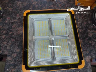  6 كشافات طاقه شمسيه 50واط و 100واط