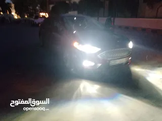  2 بسم الله ما شاء الله   فورد فيوجن 2017 لون خمري مميز للبيع ورقم مميز 7جيد فحص كامل للبيع
