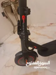  9 سكوتر كهرباء شاومي مستعمل اسبوع فقط في حالة الجديد scooter xiaomi electric scooter