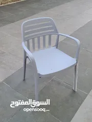  22 كراسي اكريليك كراسي حديقة كراسي خارجية كرسي اكريليك قوي عظم مقارم للشمس للمطاعم والمساحات الخارجية