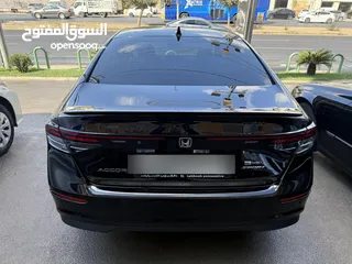  4 Honda accord  sport 2023 زيرو  وارد وكفالة الوكيل
