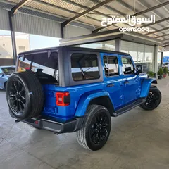  5 Jeep wrangler 4xe 2021 hybrid plug-in  2000c turbo charger 375 hp