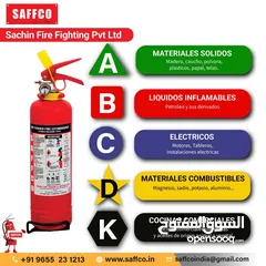  17 ا اجهزه انذار حريق ومعدات اطفاء الحريق ومعدات السلامه العامه