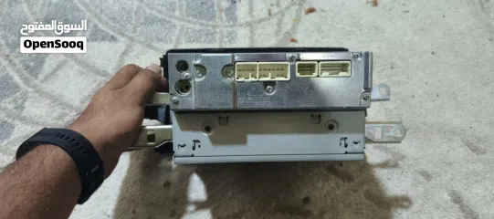  3 The displays an original equipment manufacturer (OEM) car stereo unit for a Toyota Corolla, 2013