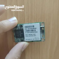  2 بطاقة شبكة لاسلكية (Wi-Fi Card) من شركة Broadcom ويستخدم في المذر بورد الاجهزة الابتوب غالباَََ