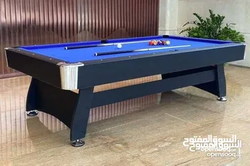  1 طاولة بلياردو ارضيه خشب الأفضل بالأسواق
