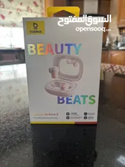  2 Brand New Baseus Beauty Beats Earbuds. Never used! Great condition! Pink Colour!
