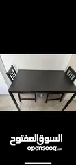  1 150 AED Ikea table and 2 chairs