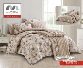  2 Mora spain comforter 7pcs set imported from spain