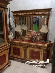  5 طاوله سفره مودرن ثمن كراسي خشب زان مصري صناعتها للبيع