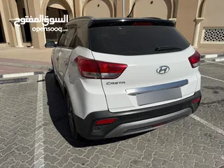  6 Hyundai creta SUV cars 2020 model  Automatic  White color