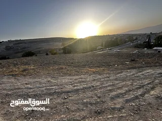  4 قطعة ارض للبيع على الشارع الرئيسي عمان - جرش قرب جامعة فيلادلفيا