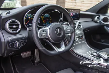  6 Mercedes C200 2020 Mild hybrid Amg kit   السيارة وارد الماني