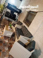  25 طقم رتان طقم خارجي طقم عضم طقم كنب مرجيحه 3مقاعد مرجيحه عش البلبل كراسي بحر عضم بلاستك طقم كنب