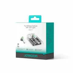  8 سماعات جويروم JOYROOM JR-TC1 – تصميم شفاف بإضاءة RGB وصوت عالي الدقة