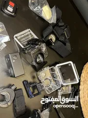  10 Action Camera 4k For bike  With 3 battery  and a accessories