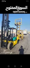 1 رافعات شوكية نوع كماتسو حمولت 3 طن قير اتومتك سايد شفت جك وصط بحاله ممتاز