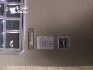  8 لابتوب توشيبا i7 مستعمل بحالة جيدة مواصفات ممتازة هاردسك 300 جيجا ومع بصمة وهاردسك 300 جيجا