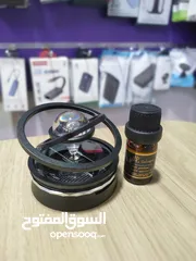  3 معطر للسيارة يعمل بالطاقة الشمسية