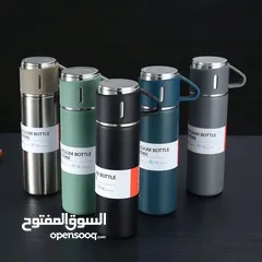  1 دله للمشروبات الساخنه مع 3 اكواب
