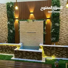  30 ورق جدران والشيبورد باركيه وفاير بليس والقرميد جبسن بورد وبديل الرخام وبديل الخشب وبديل الحجر بانوها