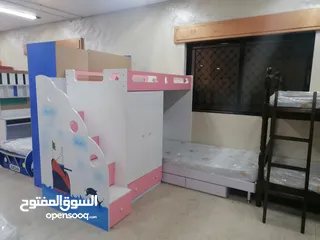  2 مكان أكبر لراحة الأطفال سرير طوابق طابق