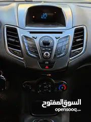  7 فورد فييستا 2014 سيارة لقطة مميزة من كل النواحي لون باطوني أصل شركة مميزة