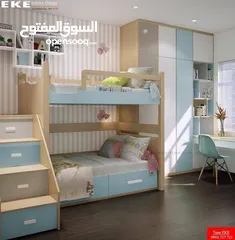  3 غرف نوم اطفال دورين فخامة في التصميم والعمل
