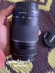  2 عدسة كانون 75-300mm