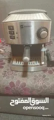  1 ماكينه اسبريسو بحاله الوكاله شغاله علي الغحص بمرح الحمام..........