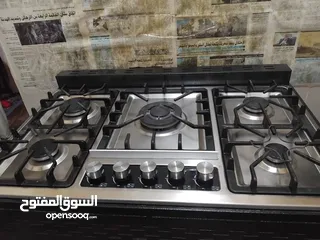  3 غاز غطس خمس عيون مع فرن استعمال خفيف