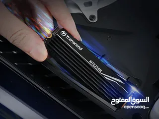  10 هارديسك داخلي مساحة 1 تيرا بايت نوع : M.2 NVMe ترانسيند Trancsend MTE250H 1TB