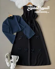 5 فساتين سهرة وحفلات وعبايات خليجية واطقم صبايا وستاتي ومتوفر جميع النمر ومتوفر خدمة توصيل