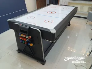  2 توفرت الان طاولة ال 4في1 سارع بالطلب قبل نفاذ الكميه بلياردو هوكي تنس طعام جوده عاليه خامه ثقيله