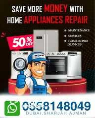  2 Professional AC, Washing Machine & Fridge Repair in Sharjah  Fast & Reliable Service