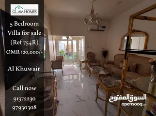  1 Stunning 5 BR villa for sale in Al Khuwair Ref: 754R