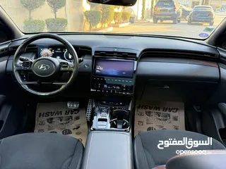  14 هونداي توسان NLine ترخيص 2023 محرك 1600 هايبرد plug in/يقطع على الشحنه 65 كيلو متر  271 حصان
