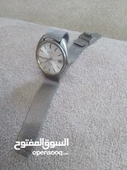  5 ساعة معدنية سيكو صناعة يابانية أصلية