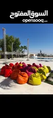  11 بفات beanbags للايجار اليومي /  beanbags rental / توصيل داخل عمان الغربية بدون مقابل ، free delivery