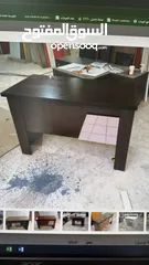  11 مكتب 120  و140 و160 سم مع درجين معلقات باسعار خياليه