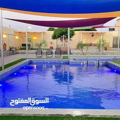 11 ضيوفنا الكرام  عيشو التجربه عنا بمزرعة وشاليه النور  مكان هادي وخصوصيه عائليه ومناظر طبيعية إلك وللأ