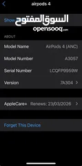  8 AIRPODS 4 ANC BRAND NEW CLOSED WITH BOX ORIGINAL