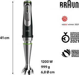  3 Braun MultiQuick 9  Blender MQ9187XLI