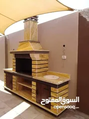  1 تصميم خارجي شلالات باربكيو