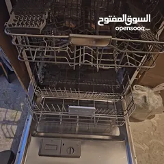  4 غسالة صحون ال جي ابيض